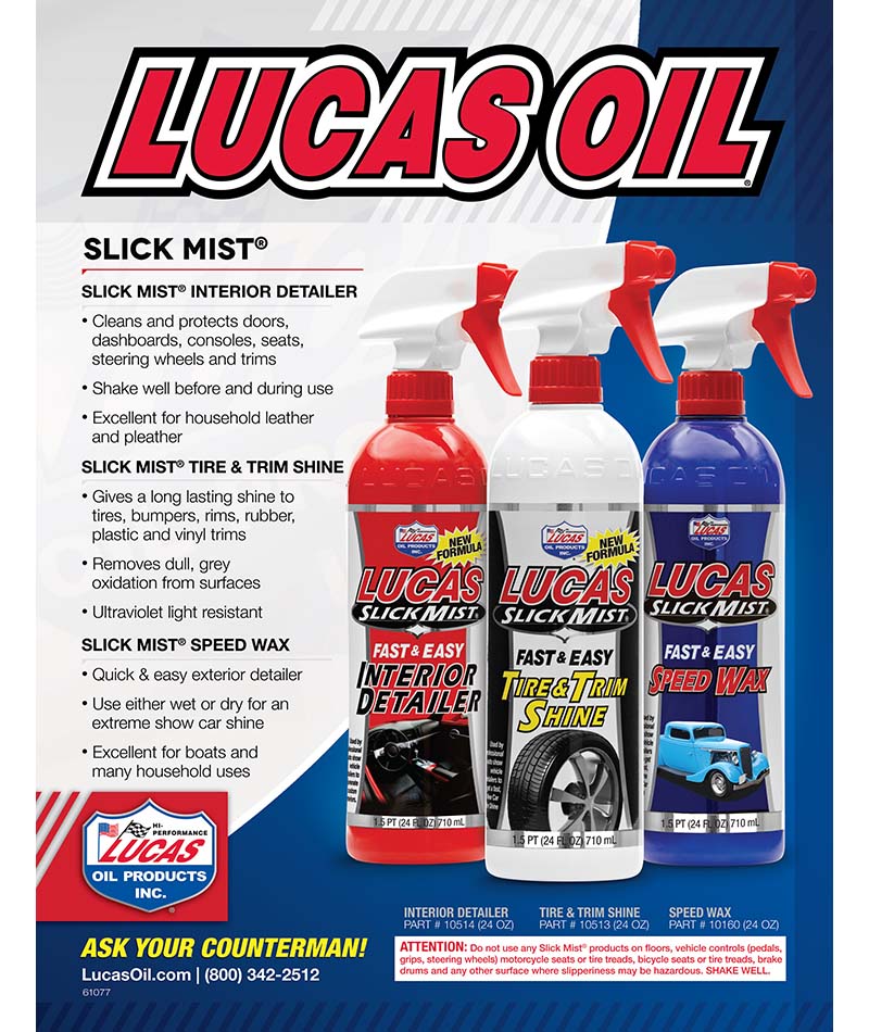 Lucas Oil 10513 Slick Mist Tire & Trim Shine - 24 oz bottle