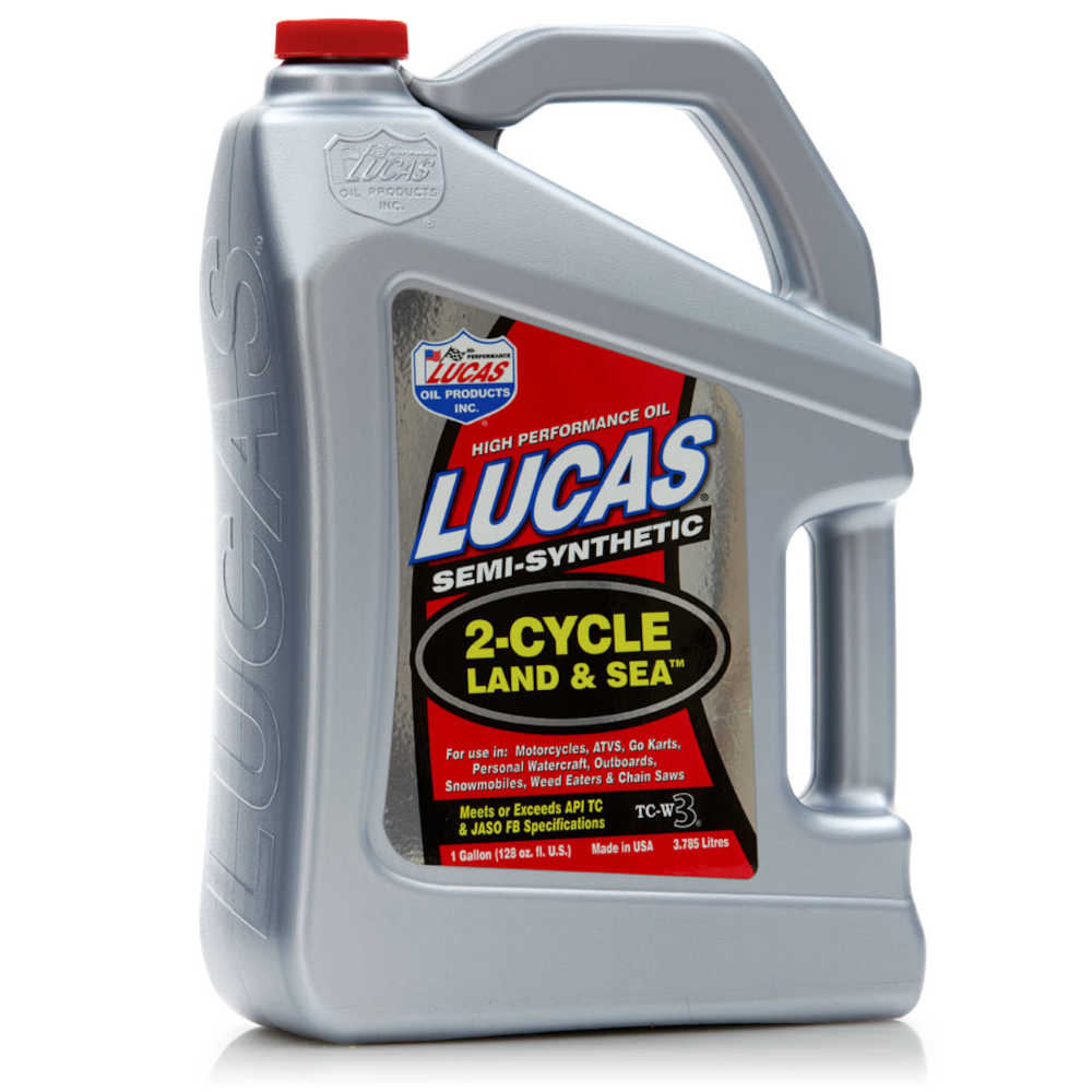 Lucas Oil, Semi-Synthetic, 2-Cycle Land & Sea, TC-W3 - 32 fl oz