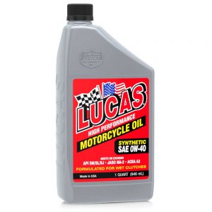 Lucas High Performance Motorcycle Oils
