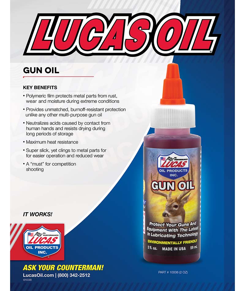 LUCAS OIL PRODUCTS GUN OIL