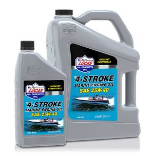 Lucas 4-Stroke Marine Engine Oil SAE 25W-40