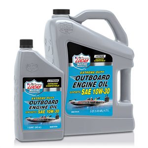 Lucas Outboard Engine Oil Synthetic SAE 10W-30