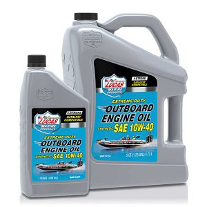 Lucas Outboard Engine Oil Synthetic SAE 10W-40