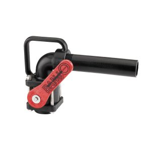 BANJO 1 1/2 inch NOZZLE VALVE W/ 90 ANGLED NOZZLE