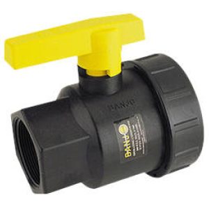 BANJO 2 inch SINGLE UNION POLY BALL VALVE