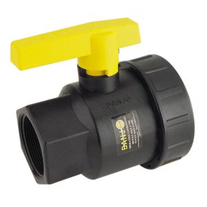 BANJO 3/4 inch SINGLE UNION POLY BALL VALVE