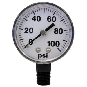 2 inch STANDARD PRESSURE GAUGE 0-100 PSI