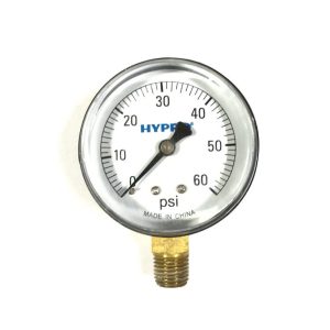 2 inch STANDARD PRESSURE GAUGE 0-60 PSI