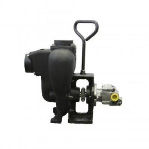 BANJO 2 inch CAST IRON PUMP -  W/ HYDRAULIC DRIVEN MOTOR