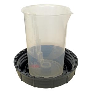 MULTI-LID 5 inch TANK LID W/ MEASURING CUP & HOSE PORT