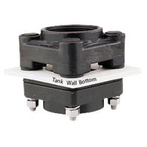 BANJO 3/4 inch BOTTOM DRAIN BOLTED TANK FITTING-EPDM