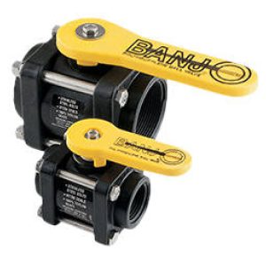 BANJO 1 1/4 inch FULL PORT BOLTED BALL VALVE