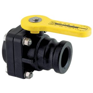 BANJO 2 inch STUBBY VALVE -  2 inch FPT X 2 inch MALE CAMLOCK