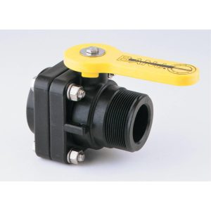 BANJO 2 inch STUBBY VALVE -  2 inch FPT X 2 inch MPT