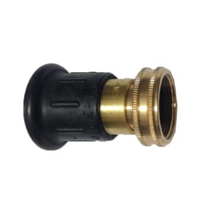 BRASS 1 1/2 inch FPT FOG / FIRE INDUSTRIAL NOZZLE