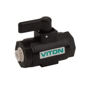 BANJO 1/4 OD PUSH LOCK POLY MICRO VALVE
