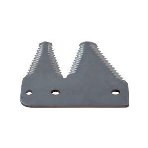 Extra Heavy Super 7 Top Serrated Chrome End Section - LH