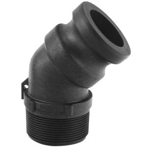 BANJO 200F45 2 inch MALE CAMLOCK X 2 inch MPT ADAPTER 45
