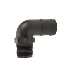 BANJO 1 inch MPT X 1 1/4 inch HOSE BARB 90