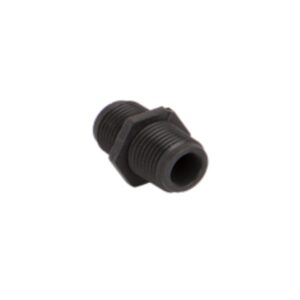 BANJO 3/8 inch MPT X 3/8 inch MPT SHORT POLY PIPE NIPPLE