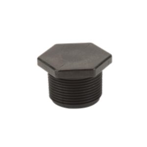 BANJO 1 1/4 inch MPT POLY PIPE PLUG