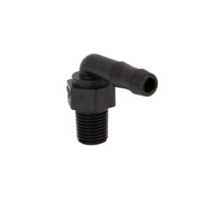 BANJO 1/4 inch MPT X 3/8 inch HOSE BARB 90