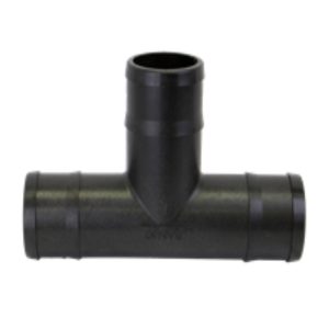 BANJO 3 inch POLY HOSE BARB TEE -  3 inch X 3 inch X 3 inch HB