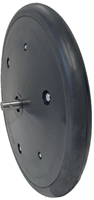 AgSmart Closing Wheel Assembly - 1 inch x 12 inch -  1/2 inch Bearing for John Deere -  AA33297 -  Kinze -  GD4455