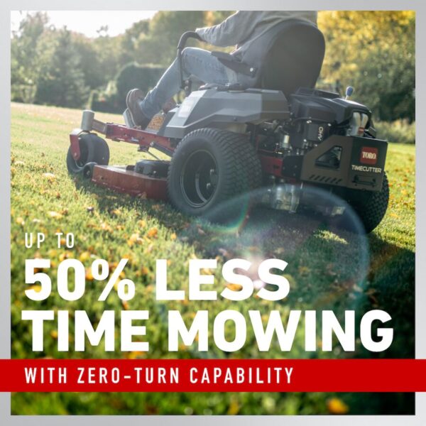 Toro - 50% Less Mowing Time