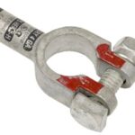 Battery terminal clamp