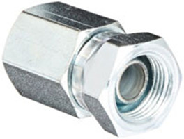 Female NPTF to Female NPSM Swivel Straight