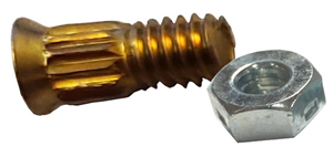 COUNTERSUNK 7/32 x 5/8 inch BOLT AND NUT FOR VERSATILE HAY / J.E. LOVE AND HART CARTER KNIFE HEADS - BOX / 50