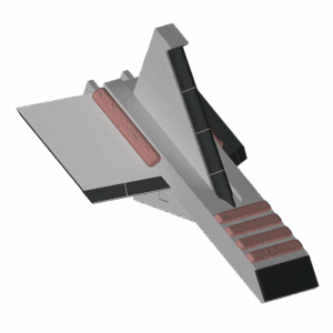7'' ripper point CNH 87460070 - SDC0070-RA