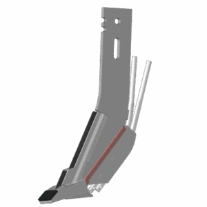 Mole knife 3/8" double tube (Universal) - SFH3838