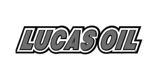 Lucas Oil black and white logo
