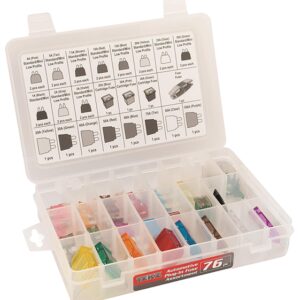 76 PC. PLUG-IN FUSE ASSORTMENT