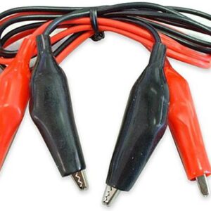 DELUX TEST LEADS-30'' W/ 10 A. CLIPS