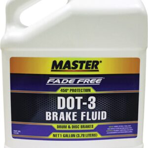 MASTER BRAKE FLUID DOT 3 1 GALLON