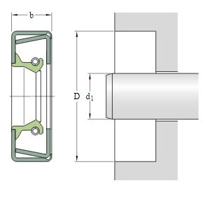TIMKEN OIL & GREASE SEAL