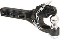 6 TON RECEIVER MOUNT W/COMBO HITCH