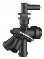 QUICKJET TRIPLE NZL BDY FOR 1/2" HOSE