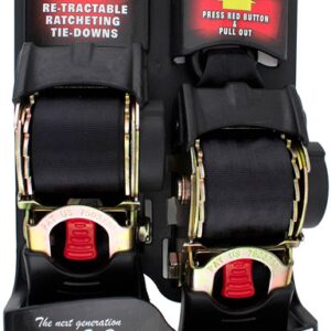 2" X 10' 3300LB RETRACTABLE TIE DOWNS