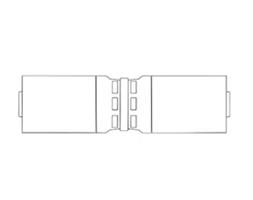 HOSE SPLICER COUPLER 3/4"