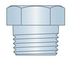 FITTING 1/8 NPT PLU CS ZC