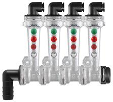 WILGER MONITOR KIT: 4 COLUMN 1/4" P-ADPT