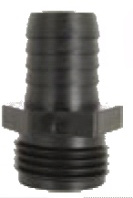 3/4" MPTX1/2" BARB ELBOW - POLY