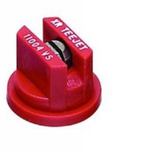 EXTENDED RANGE FLAT SPRAY TIP - RED