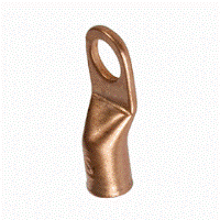 6 GA. 3/8 STUD TUBULAR COPPER LUG-5 PCS