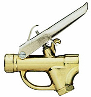 TJ GUN - BRASS HAS TRIGGER LOCK