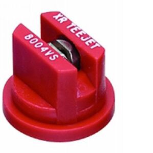 EXTENDED RANGE FLAT SPRAY TIP - RED